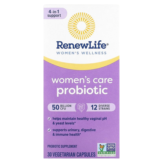 Women's Care Probiotic Capsules 50 Billion CFU - Renew Life®