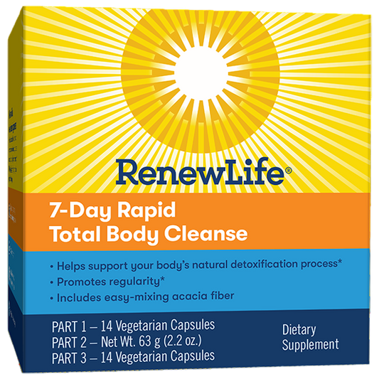 7-Day Rapid Total Body Cleanse Capsules - Renew Life®