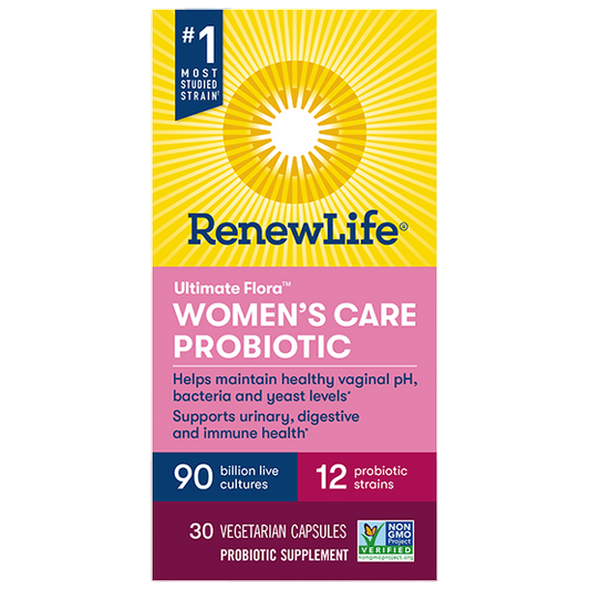 Women’s Care Probiotic Capsules 90 Billion CFU - Renew Life®